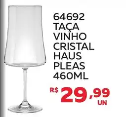 Lider Atacadista 64692 taça vinho cristal ha pleas oferta