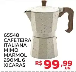 Lider Atacadista 65548 cafeteira italiana mimo marmol 6 xicaras oferta