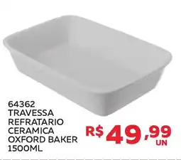 Lider Atacadista 64362 travessa refratario ceramica oxford baker oferta