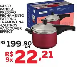 Lider Atacadista 64389 panela pressão fechamento externo tramontina vancouver effect oferta