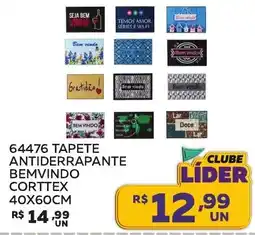 Lider Atacadista 64476 tapete antiderrapante bemvindo corttex oferta
