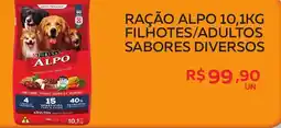 Lider Atacadista Ração alpo filhotes/adultos sabores diversos oferta