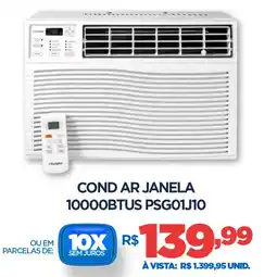 DB Supermercados Cond ar janela 10000BTUS PSG01J10 oferta
