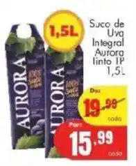 Barbosa Supermercados Suco de Uva Integral Aurora linto TP oferta