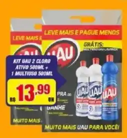 Violeta Supermercados Kit UAU 2 cloro ativo + 1 multiuso oferta