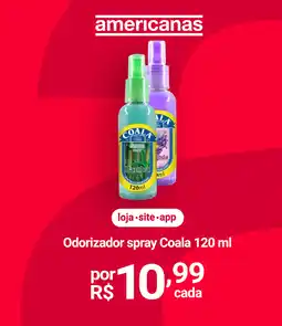 Lojas Americanas Odorizador spray Coala oferta