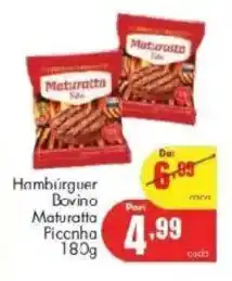 Barbosa Supermercados Hambúrguer Bovino Maturatta Picanha oferta