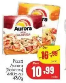 Barbosa Supermercados Pizza Aurora Sabores oferta