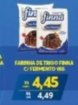Atacadão Centro Sul Farinha de trigo finna c/fermento oferta