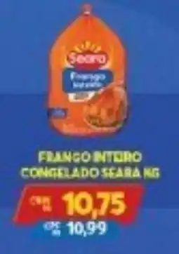 Atacadão Centro Sul Frango inteiro congelado seara oferta