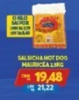 Atacadão Centro Sul Salsicha hot dog hauricea oferta