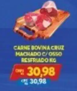 Atacadão Centro Sul Carne bovina cruz machado c/osso resfriado oferta