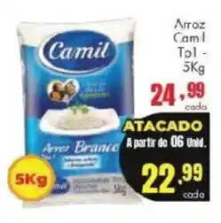 Barbosa Supermercados Arroz Camil Tp1 oferta