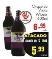 Barbosa Supermercados Chopp de Vinho Wibeer oferta