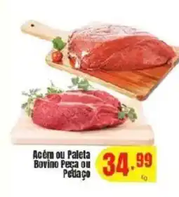 Barbosa Supermercados Acém ou Paleta Bovino oferta