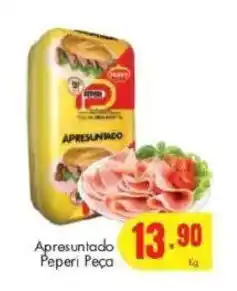 Barbosa Supermercados Apresuntado Peperi Peça oferta