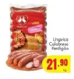 Barbosa Supermercados Linguica Calabresa Perdigão oferta
