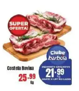 Barbosa Supermercados Costela Bovina oferta