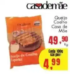 Barbosa Supermercados Queijo Coalno Casa de Mãe oferta