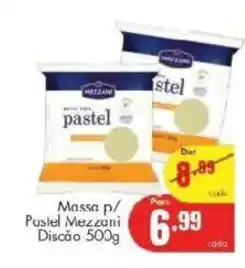 Barbosa Supermercados Massa p/ Pastel Mezzani Discão oferta