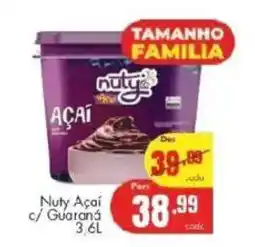 Barbosa Supermercados Nuty Açaí c/ Guaraná oferta
