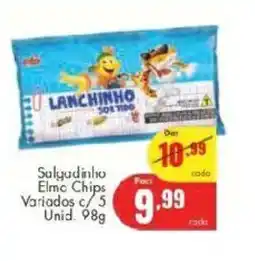 Barbosa Supermercados Salgadinho Elmo Chips Variados oferta