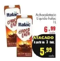 Barbosa Supermercados Achocolatado Liquido ltalac oferta