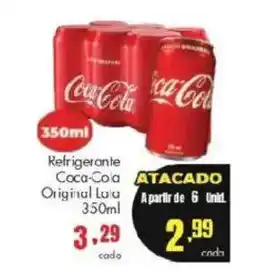 Barbosa Supermercados Refrigerante Coca Coal Original Lata oferta