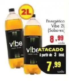 Barbosa Supermercados Energético Vibe (sabores) oferta