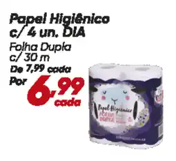 Dia Papel Higiênico c/4 un. DIA oferta