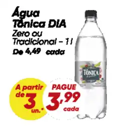 Dia Água Tonica DIA oferta