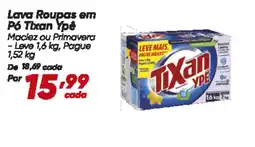 Dia Lava Roupas em P6 Tixan Ypê oferta