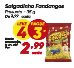 Dia Salgadinho Fandangos Presunto oferta