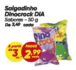 Dia Salgadinho Dinocrock DIA Sabores oferta