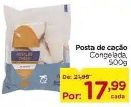 Carrefour Posta de cação Congelada, oferta