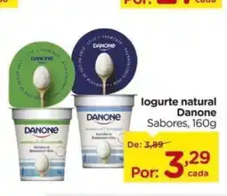 Carrefour logurte natural Danone Sabores, 160g oferta