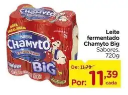 Carrefour Leite fermentado Chamyto Big Sabores, oferta