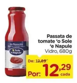 Carrefour Passata de tomate 'o Sole 'e Napule Vidro, oferta