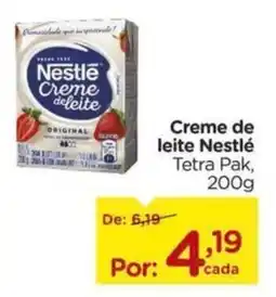 Carrefour Creme de leite Nestlé Tetra Pak, oferta