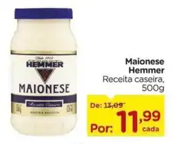 Carrefour Maionese Hemmer Receita caseira, oferta