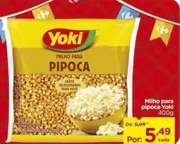 Carrefour Milho para pipoca Yoki oferta