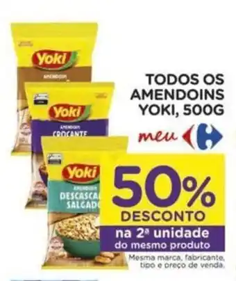 Carrefour Todos os amendoins yoki, oferta
