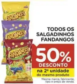 Carrefour Todos os salgadinhos fandangos oferta