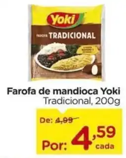Carrefour Farofa de mandioca Yoki Tradicional, oferta