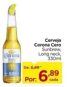 Carrefour Cerveja Corona Cero Sunbrew, Long neck, oferta