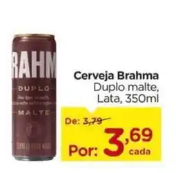Carrefour Cerveja Brahma Duplo malte, Lata, oferta