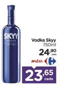 Carrefour Vodka Skyy oferta