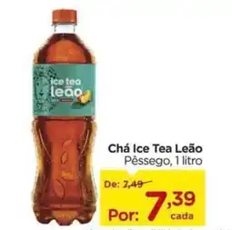 Carrefour Chá Ice Tea Leão Pêssego, oferta