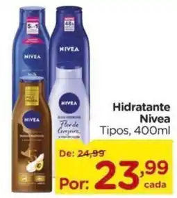 Carrefour Hidratante Nivea Tipos oferta