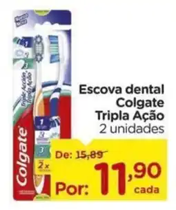 Carrefour Escova dental Colgate Tripla Ação oferta